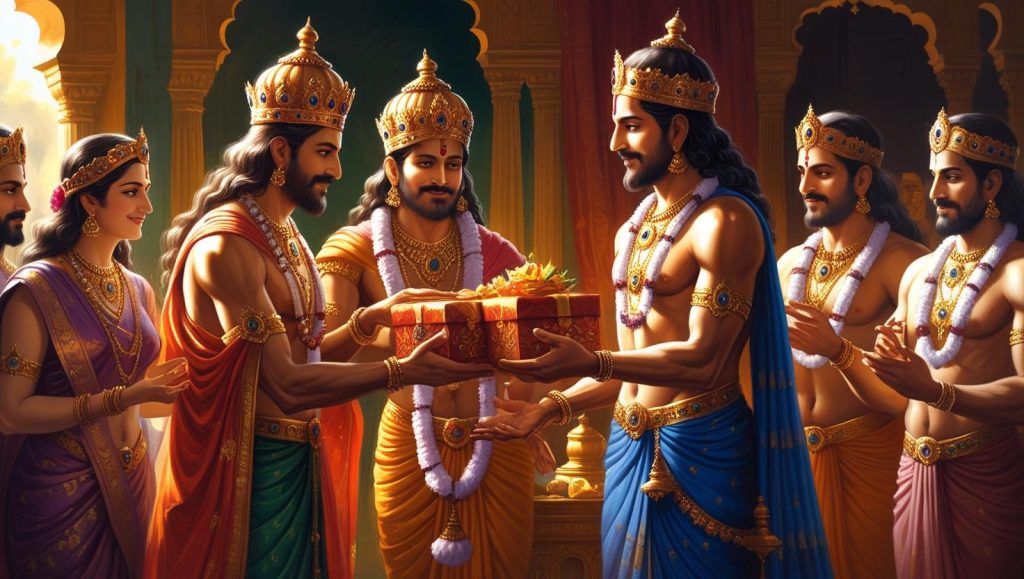both the king and queen presented Tenali Rama with