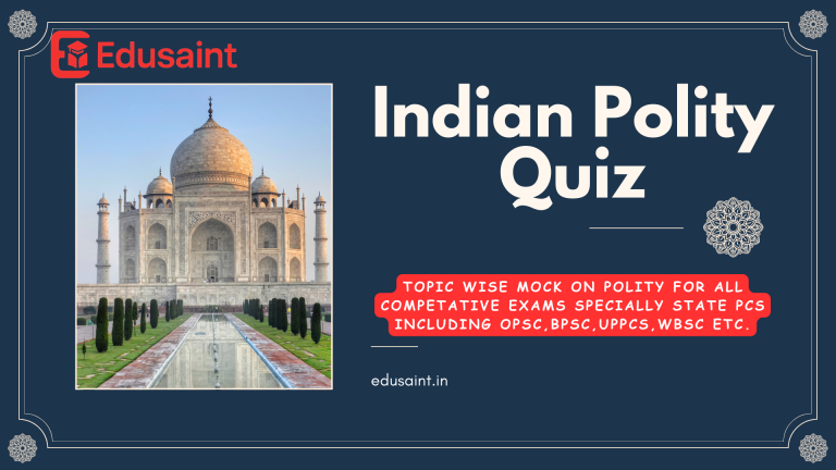Indian Polity Quiz